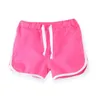 3-13Yrs Kids Shorts Boys Girls Summer Sport Shorts Pants Unisex Children Candy Color Casual Short Pants Trousers Bottoms 220707