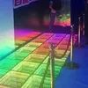 3D Infinity Harded Tiles Panels Panels Mirror LED Disco Light Dance Floor