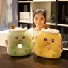 Belle Reallife Bubble Tea Cup En Peluche Couette Oreiller Rempli Alimentaire Thé Au Lait Doux Pop Lait Tasse À Thé Coussin Main Réchauffeur Enfants Cadeau D'anniversaire J220729