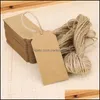 PACKING PAPIER KANTOOR School Business Industrial 100x Brown Kraft Tags Lace SCallop Hoofd Label LAGE HUWELSCHAP