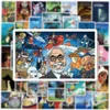 Su geçirmez 103050pcs hayao miyazaki komşum totoro küçük cadı anime karikatür grafiti araba defter su geçirmez çıkartmalar post9555503