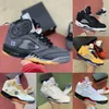 Jumpman What The 5 5s High Casual Basketball Shoes Mens Sail Muslin Stealth 2.0 Raging Bull Red TOP 3 Oreo Hyper Royal Oregon Ducks Ice Bred Wings Trainer Sneakers U58