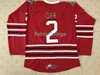 CEUF OSHAWA GENERALS #91 John Tavares 88 Eric Lindros 2 Bobby Orr Hockey Jersey Brodery Stitched Anpassa valfritt nummer och namntröjor