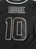 Xflsp Maglia da baseball Biggie SMALLS # 72 BAD BOY Notorious Big Movie Jersey Ricamo cucito Bianco Nero Maglia vintage di alta qualità