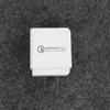 18W USB QC 3.0 Wall Charger Adapter Snabbladdning för Apple iPhone 13/12/11 -serien