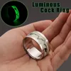 Penis Bondage Ring Luminous Glans Cock Metal Lasting Erection Delay Ejaculation Constraint sexy Toys for Men 18
