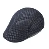 Wholesale Korea Style Summer Sun Cap Hats Ivy Cabbie Flat Caps Breathable Mesh Men Women Beret Caps