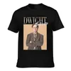 Men's T-Shirts Dwight Club T Shirt The Office Kurt Funny Jim Halpert Cotton Trending T-Shirt Short-Sleeve Tshirt Man Graphic Summer Tops