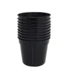 Mini Plastic Round Flower Pot Nursery Home Office Decor Green Artificial Refinement Garden Tools 417 D3