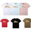 Designer T-shirt herr Tshits Mode Kortärmade t-shirts Teddytryckta T-shirts för män Kvinnor Par Modeller toppar