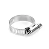 2021 Multi Size 25mm-38mm Stainless Steel Hoop Clamp Hose Clamp Set automotive pipes clip Fixed tool Adjustable Drive Screw Worm Drive