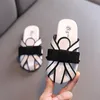 Kids Slippers for Girls Fashion Shallow Summer Home Shoes with Bow-tie Indoor Girls Bathroom Slippers Kids Slides E02053 220426