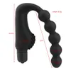 EXVOID Silicone Anal Vibrator Butt Vibrating Plug G-spot Prostate Massager Beads sexy Toys for Women Adult Products