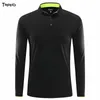 Koszulki golfowe Mężczyźni Koszula Po lo Kobiety koszulę z długim rękawem noszenie kobiet oddychających damskie odzież golfowa sport fitness Tennis 220707