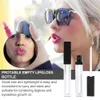 Lege luxe plastic eyeliner flesjes buisfles groei vloeibare containerolie/mascara met borstel lipgloss voor thuis en reizen 2 ml