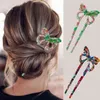 butterfly hair sticks