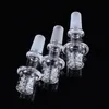 Partihandel OD20mm Diamond Knot Quartz Enail Banger 10mm 14mm Man Foint For Glass Bong GQB27