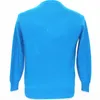 Maglioni da uomo Capra da uomo in cashmere scuro scozzese lavorato a maglia da uomo moda pullover maglione collo alto blu 3 colori S / 3XL da uomo