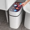 Automatisk Touchless Intelligent Induktion Motion Sensor Kök Trash Can Bredt Öppningssensor Miljövänligt Avfall Skräp Bin 220408