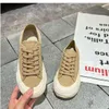 Topselling Summer Canvas Shoes Women Classic Luxury Loafers 2022 Nya mångsidiga vita skor för lata människor snörning sko