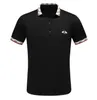 2022 Vêtements d'été Designer de luxe Polos Hommes Casual Polo Mode Serpent Abeille Imprimer Broderie T-shirt High Street Hommes Polos Taille M-3XL