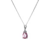 Pendentif Colliers Fantastique Femmes Lady Rose Couleur Strass Chaîne Cristal Collier Bijoux Mode Ornements Sautoirs ColliersPendant