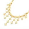 Necklace Earrings Set & High Quality Dubai For Women And Earing Bracelet Ethiopian Bridal Wedding 24K Gold AccessoriesEarrings