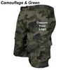 Fashion Mens Custom Your Cargo Shorts Side Multi pockets Men Loose Work Casual Short Pants Male Summer Outdoor S 220628