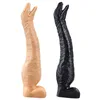 Nxy Dildo's Dongs Giant Dinosaur Penis Anale Plug Mannelijke en vrouwelijke masturbatie-apparaat Alternatief speelgoed Zacht plezier Achtertuin Volwassen Produc1647546