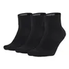 Chaussettes pour hommes chaussettes femmes haute qualité coton classique lettre respirant noir et Football basket sport chaussette taille uniforme