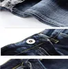 Brand 2022 Men's Pants New Fashion Mens Designer Jeans Ripped Denim Pants Luxury Hip Hop Distressed Zipper trousers For Male size 28-40