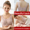 Miduxiya Soutien-gorge de maternité sans couture pour femmes Push Up Comfort Soutien-gorge d'allaitement 210318