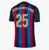 22 23 Pedri Lewandowski voetbalshirt Gavi Camiseta de futbol Ferran 2022 2023 FC Ansu Fati Raphinha Barcelona Dest voetbalhirt mannen Barca Kit Kinderuitrusting