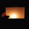 30pcslot Cinese GoldSilver Square Paper ing Floating Water River Candela Lanterne Luce della lampada 1115CM 220611