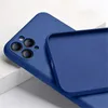 Slim Liquid Silicone Cases Lining fluff Scratch-resistant Cover For iPhone 13 12 Mini 11 Pro Max XR XS MAX 8 7 6 6S Plus Magsafe Case