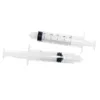 Fournitures de laboratoire seringue en plastique 5 ml avec aiguilles à pointe émoussée 1 pouce 18G pour colle de distribution industrielle et de laboratoire non stérile 30 ensembles