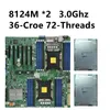 Schede madri Intel Xeon Platinum 8124M 3.0 Ghz 18-Croe 2 Supermicro X11DPI-N Scheda madre testata al 100%