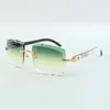 Buffs solglasögon 3524020 med hybridhornsskalmar och 58 mm skuren lins
