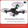 Drohnen grenzüberschreitende KY608LED Wing Optical Flow Positioning Intelligent Hover High Definition Luftfotografie Fernbedienung UAV QuadcopterFactory