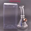 Deux style nouvelle conception Narguilés mini verre plate-forme pétrolière brûleur bongs voyage eau tabac pipe à vendre