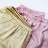 SuyaDream Woman Silk Shorts 19mm 100%Silk Satin Comfortable Healthy Elastic Waist Home Shorts Spring Summer Solid Short 220419