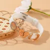 Charm armband vitkvalitet elastisk silikonbälte för pojkar flickor guld jul justerbar rem armband barn år gåvorscharm inte22