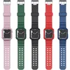 Bracelet de montre en Fiber de carbone, pour Apple Watch série 7/6/5/4/3/2/1/SE iWatch, 45mm 41mm 40mm 38mm 44mm 42mm