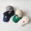 Kinderhoed 2-3-4-5-6 jaar Kids Baseball Caps geborduurde letter C voor jongensmeisjes Verstelbare hiphop snapback