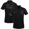 T-shirt pilota di Formula 1 F1 Racing T-shirt casual estive Team Logo Polo Custom Extreme Sport Tee Plus Size Maniche corte301f