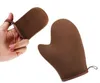 Banyo süngerleri bronzlaşma eldiveni kendi aynaları için başparmak ile bronzluk aplikatör mitt for sprey tanbeach özel eldivenler2227430