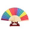 Chiński w stylu Rainbow Fan Han Chińskie odzież Dekoracja przyjęcia weselna Bankiet Bambus Fan Fani Home Salal Decor BH6862 WLY