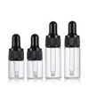 500st 10 ml Clear Glass Eye Droper Bottle Skicka in flera paket SN1469