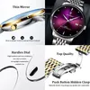 Poedagar Top Brand Luxury Men assista à prova d'água luminosa aço inoxidável relógios esportes de quartzo clock masculk date wristwatch 220530