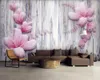3D Tapety Mural Piękne europejskie wytłaczane kwiaty salon sali malowidła sypialni na tapetach bułki do ścian Improwizowanie Papel Pareede 3D